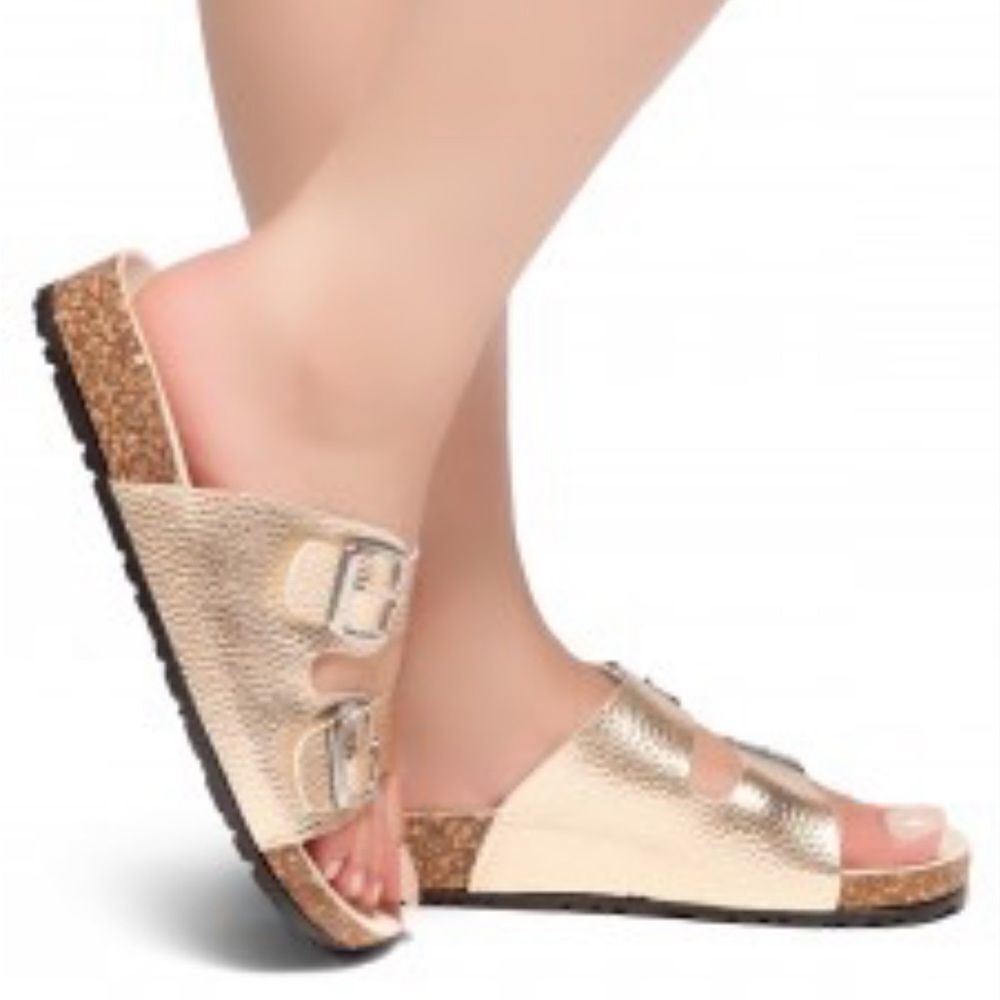 BRAND NEW SHOE LAND VIVIANA ROSE GOLD SANDAL